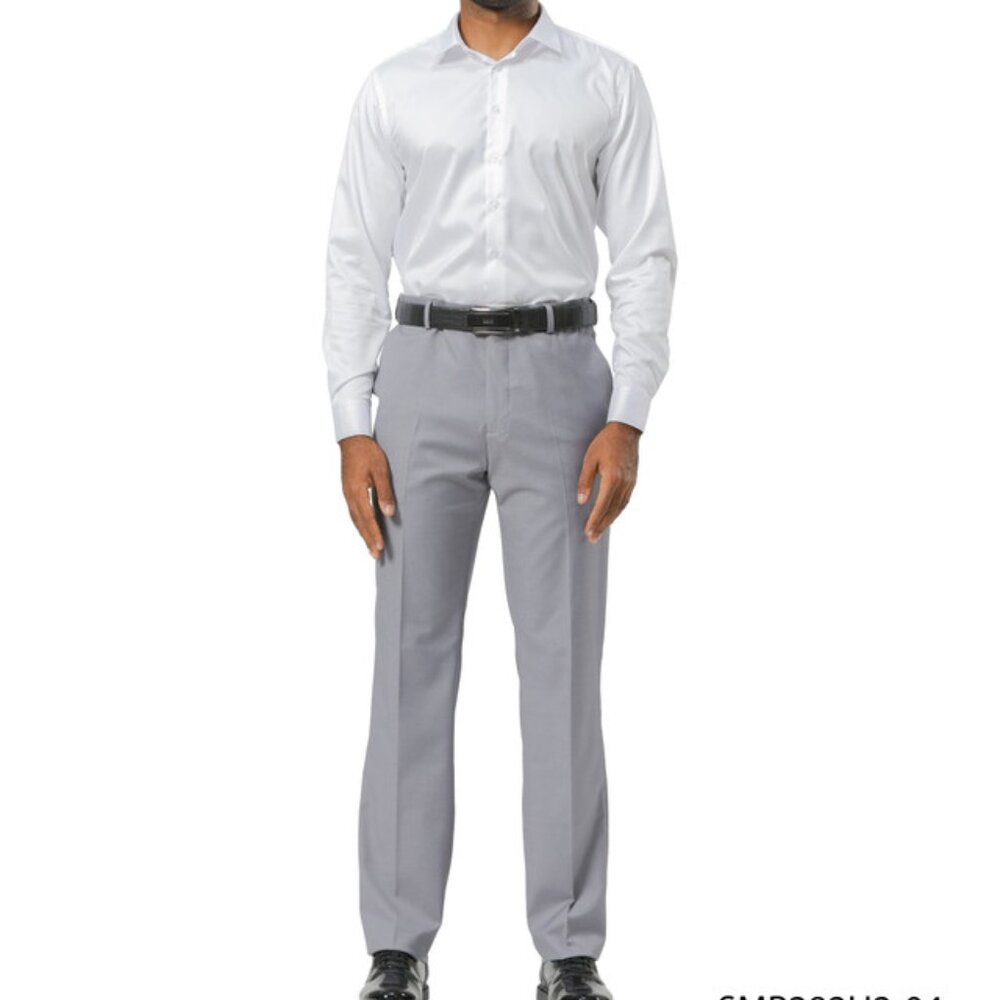 Premium Grey Stacy Adams Men's Dress Pants